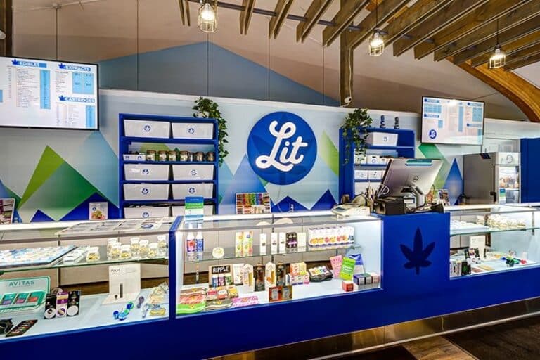 Inside Lit Dispensary Federal store in Denver - Lit Dispensary Inside Lit Dispensary Federal store in Denver
