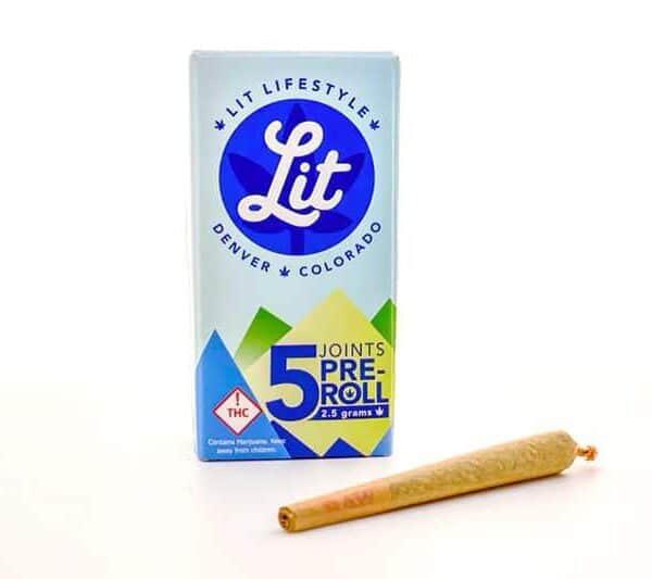 Lit pre-rolled joints for learning how to roll a joint - Lit Dispensary Lit pre-rolled joints for learning how to roll a joint